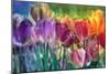 Tulip Farm-Mindy Sommers-Mounted Giclee Print