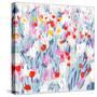 Tulip Field-Jenny Frean-Stretched Canvas