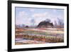 Tulip Fields at Sasenheim-Claude Monet-Framed Art Print