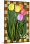 Tulip Flowers-Kate Ward Thacker-Mounted Giclee Print