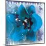 Tulip Fresco (blue)-Erin Clark-Mounted Art Print