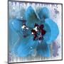 Tulip Fresco (blue)-Erin Clark-Mounted Art Print