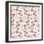 Tulip Garden-null-Framed Giclee Print