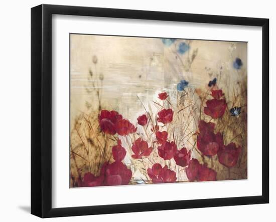 Tulip Garden-Matina Theodosiou-Framed Art Print