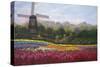 Tulip Garden-Bonnie B. Cook-Stretched Canvas