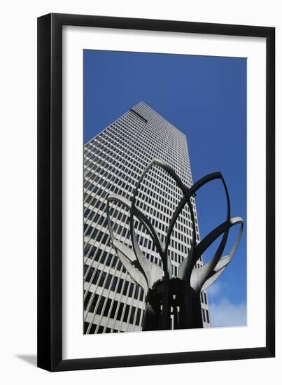 Tulip in Front of Embarcadero Center Four-null-Framed Giclee Print