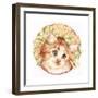 Tulip Kitten-Karen Middleton-Framed Giclee Print