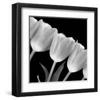 Tulip Line-null-Framed Art Print