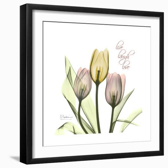 Tulip Love-Albert Koetsier-Framed Premium Giclee Print