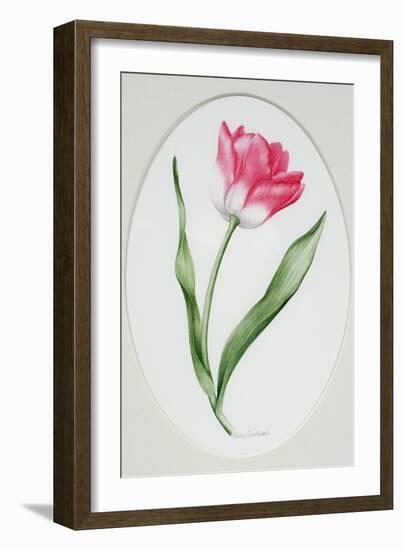 Tulip Meissner Porzellan Singe-Sally Crosthwaite-Framed Giclee Print