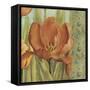 Tulip Paisley II-Lisa Audit-Framed Stretched Canvas