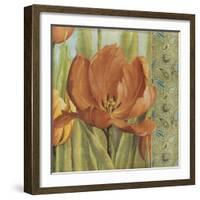 Tulip Paisley II-Lisa Audit-Framed Giclee Print