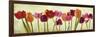 Tulip parade-Luca Villa-Framed Art Print