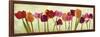 Tulip parade-Luca Villa-Framed Art Print