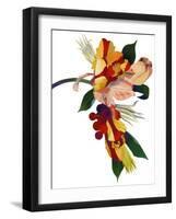 Tulip Parrot1 (Gouache on Paper)-Hiroyuki Izutsu-Framed Giclee Print