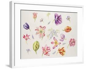 Tulip Pieces-Janneke Brinkman-Salentijn-Framed Giclee Print