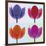 Tulip Quadrant II-Katja Marzahn-Framed Giclee Print