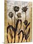 Tulip Silhouette-Erin Lange-Mounted Art Print