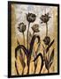 Tulip Silhouette-Erin Lange-Framed Art Print