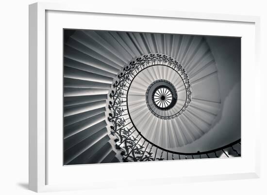 Tulip Staircase-null-Framed Art Print