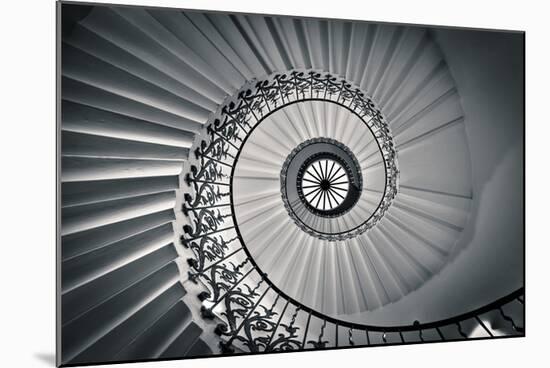 Tulip Staircase-null-Mounted Art Print