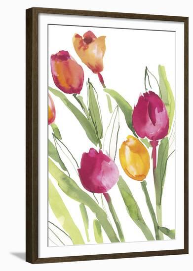 Tulip Symphony III-Sandra Jacobs-Framed Giclee Print