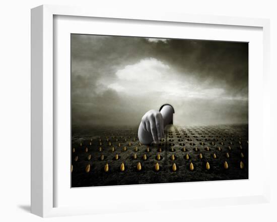 Tulip Thief, 2013-Johan Lilja-Framed Giclee Print