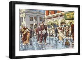 Tulip Time Parade, Holland, Michigan-null-Framed Art Print