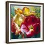 Tulip Trio-Elizabeth Horning-Framed Giclee Print