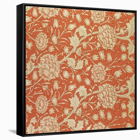 Tulip Wallpaper Design, 1875-William Morris-Framed Stretched Canvas