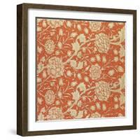 Tulip Wallpaper Design, 1875-William Morris-Framed Giclee Print