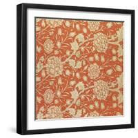 Tulip Wallpaper Design, 1875-William Morris-Framed Giclee Print