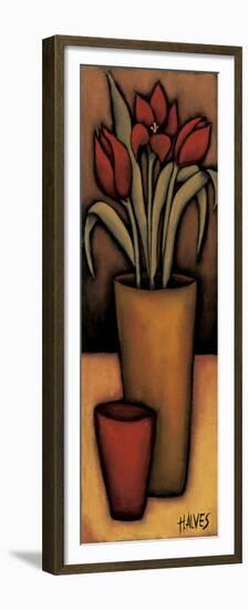 Tulipas Vermelhas-H^ Alves-Framed Giclee Print