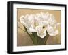 Tulipes Blanches-Leonardo Sanna-Framed Art Print