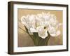 Tulipes Blanches-Leonardo Sanna-Framed Art Print
