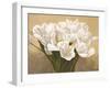 Tulipes Blanches-Leonardo Sanna-Framed Art Print