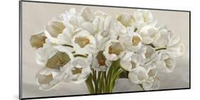 Tulipes blanches-Leonardo Sanna-Mounted Art Print