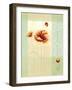 Tulipes et coquelicots II-Geneviève Boulez-Framed Art Print