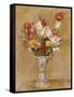 Tulipes-Pierre-Auguste Renoir-Framed Stretched Canvas