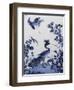 Tulipière (Tulpenvaas) Fan Decorated with Far East-null-Framed Giclee Print