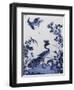 Tulipière (Tulpenvaas) Fan Decorated with Far East-null-Framed Giclee Print