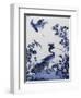 Tulipière (Tulpenvaas) Fan Decorated with Far East-null-Framed Giclee Print