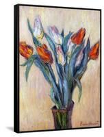 Tulips, 1885-Claude Monet-Framed Stretched Canvas