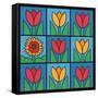 Tulips 1-Denny Driver-Framed Stretched Canvas