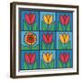 Tulips 1-Denny Driver-Framed Giclee Print