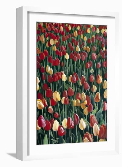 Tulips, 2010-Cruz Jurado Traverso-Framed Giclee Print