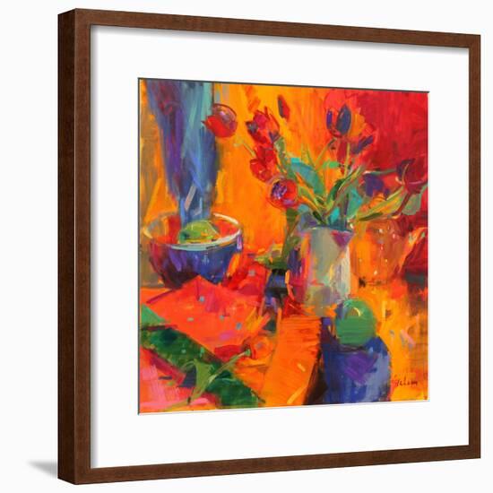 Tulips, 2012-Peter Graham-Framed Giclee Print