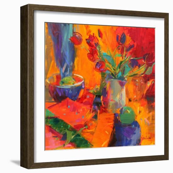 Tulips, 2012-Peter Graham-Framed Premium Giclee Print