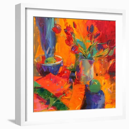 Tulips, 2012-Peter Graham-Framed Premium Giclee Print