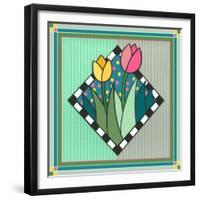 Tulips 2-Denny Driver-Framed Giclee Print